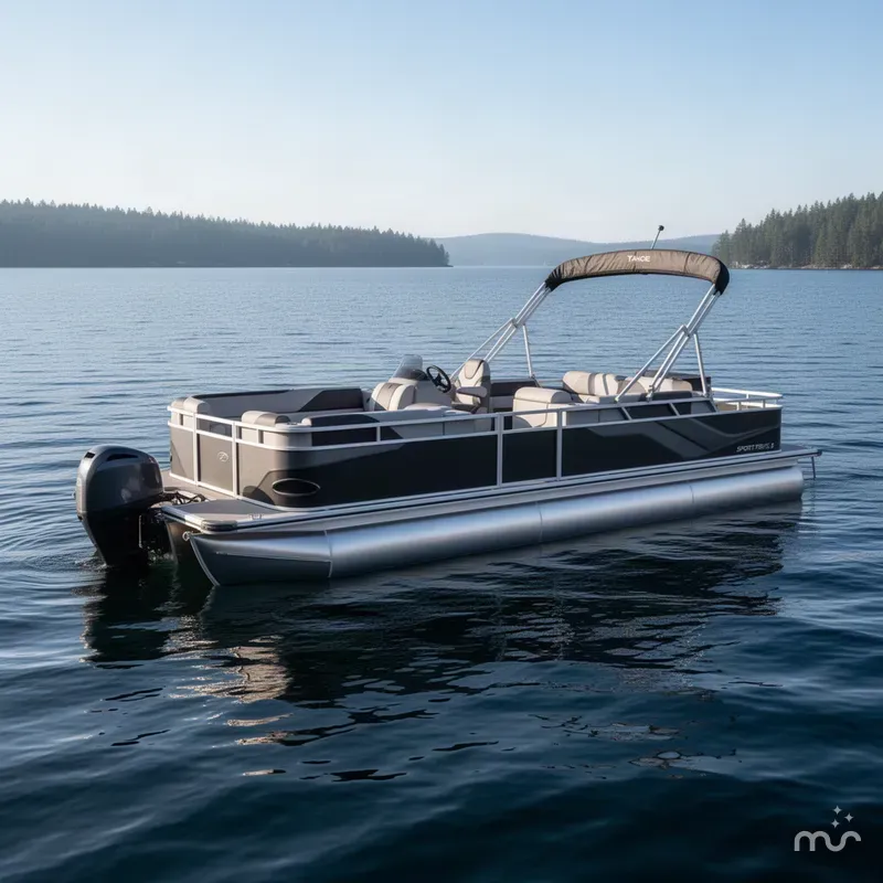 Slide: The Image of Tahoe Sport Fish & Cruise 23E80 Pontoon $32995 2027 - 2