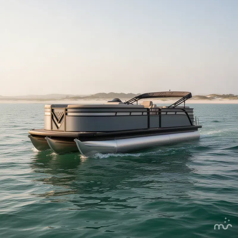 Slide: The Image of Viaggio Lago V 22U-140HP- PONTOON 2027 - 1