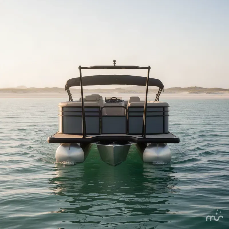 Slide: The Image of Viaggio Lago V 22U-140HP- PONTOON 2027 - 2
