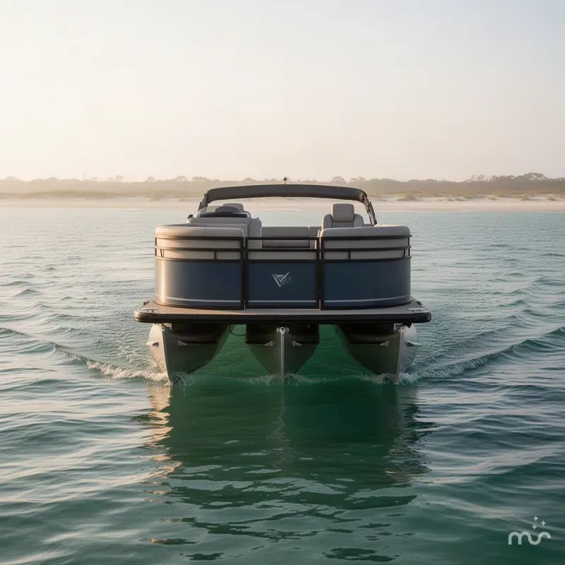 Slide: The Image of Viaggio Lago V 22U-140HP- PONTOON 2027 - 3