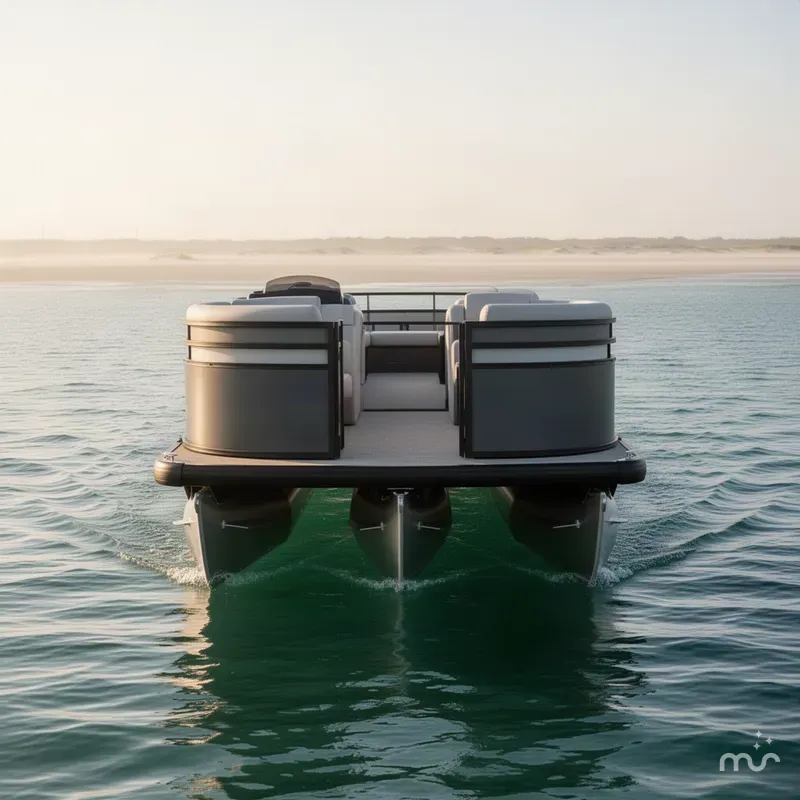 Slide: The Image of Viaggio Lago V 22S-TRITOON-200HP- 2027 - 2