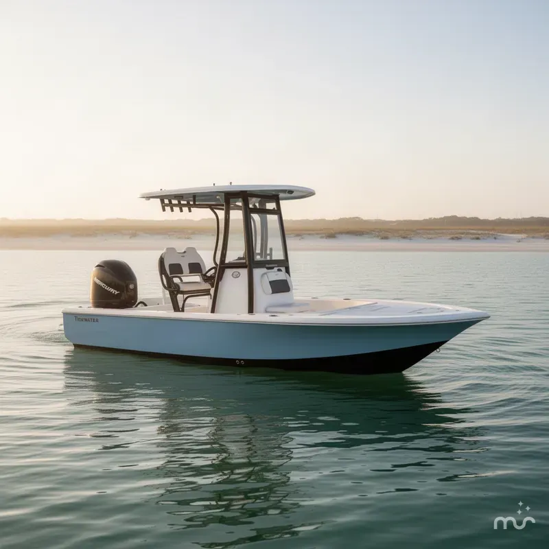 Slide: The Image of Tidewater 2110 Bay Max MERCURY 200XL 2027 - 2