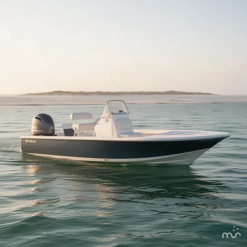 Slide: The Image of Tidewater 2110 Bay Max Tunnel YAMAHA 150 2027 - 2