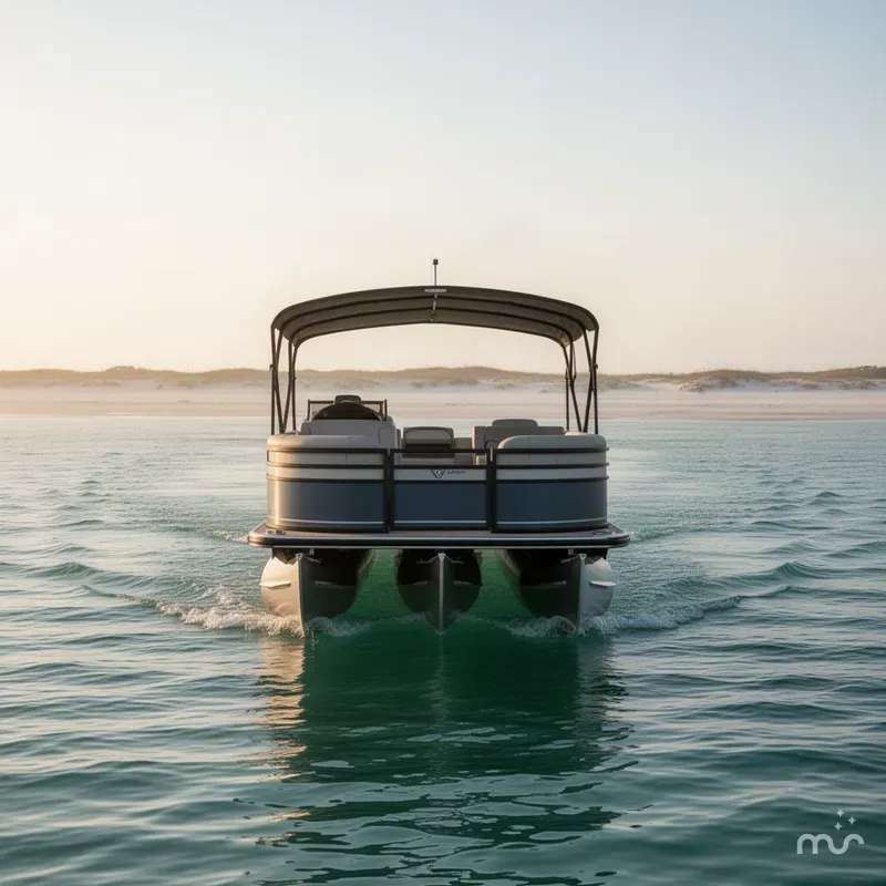 Slide: The Image of Viaggio Lago X 24S-TRITOON-250HP-DOUBLE BIMINI 2027 - 1