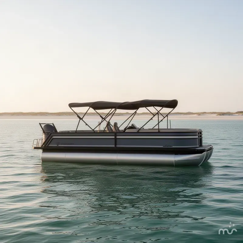 Slide: The Image of Viaggio Lago X 24S-TRITOON-250HP-DOUBLE BIMINI 2027 - 2