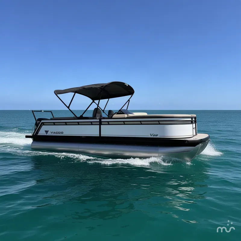 Slide: The Image of Viaggio Lago V 22U-TRITOON-200HP- 2027 - 2