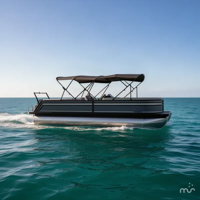 Slide: The Image of Viaggio Lago X 24S-TRITOON-250HP-DOUBLE BIMINI 2027 - 2