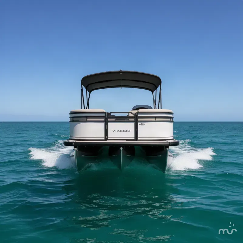Slide: The Image of Viaggio Lago V 22U-TRITOON-200HP- 2027 - 1