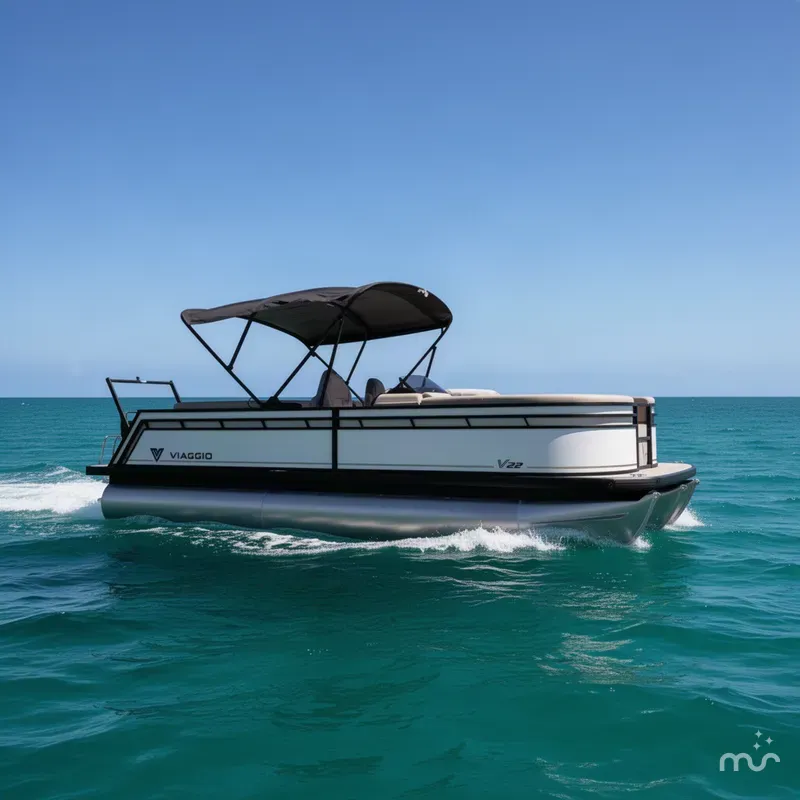 Slide: The Image of Viaggio Lago V 22U-TRITOON-200HP- 2027 - 2
