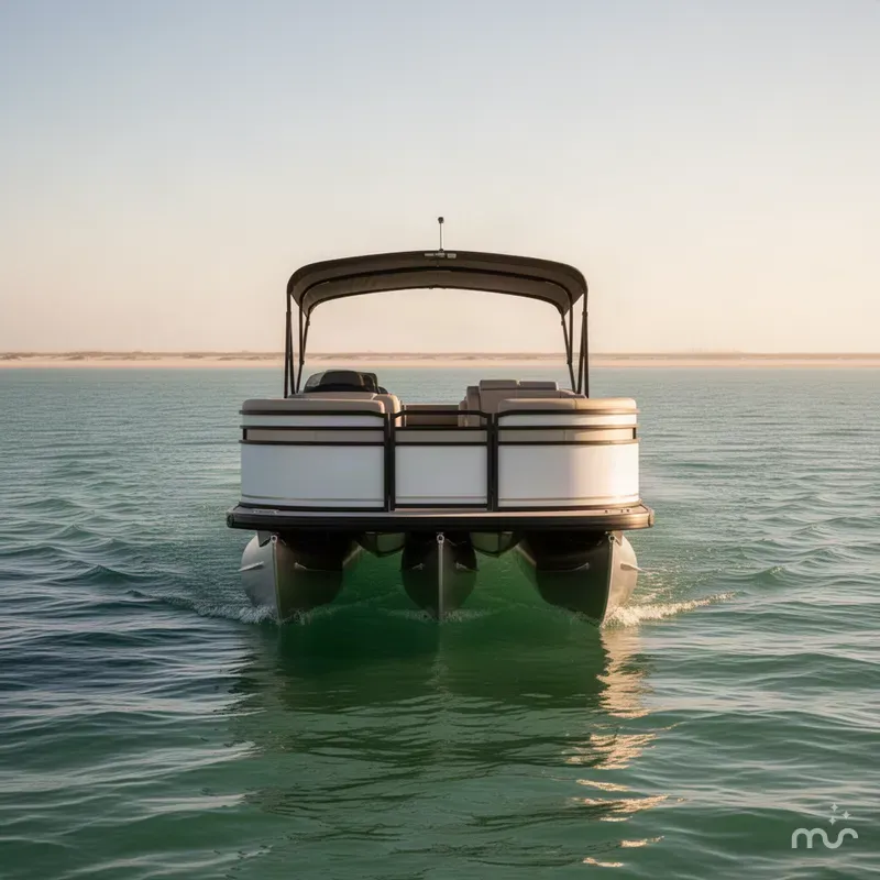 Slide: The Image of Viaggio Lago V 22U-TRITOON-200HP- 2027 - 2