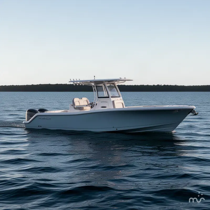 Slide: The Image of Robalo R257 Dual Console 2027 - 2