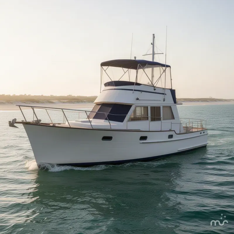 Slide: The Image of Island Gypsy 36 Aft Cabin 1988 - 1