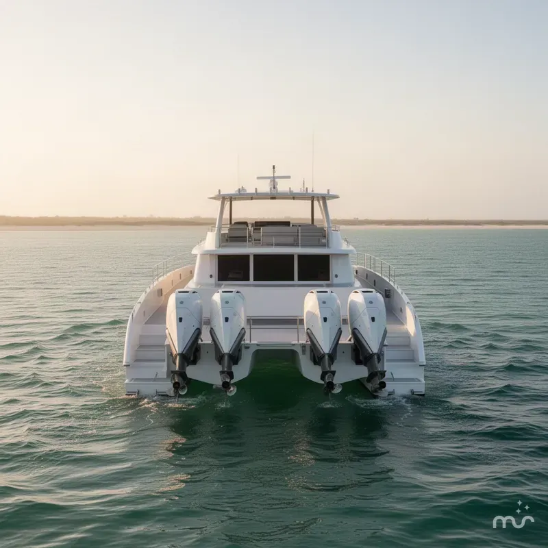 Slide: The Image of Invincible 38 Catamaran 2027 - 3