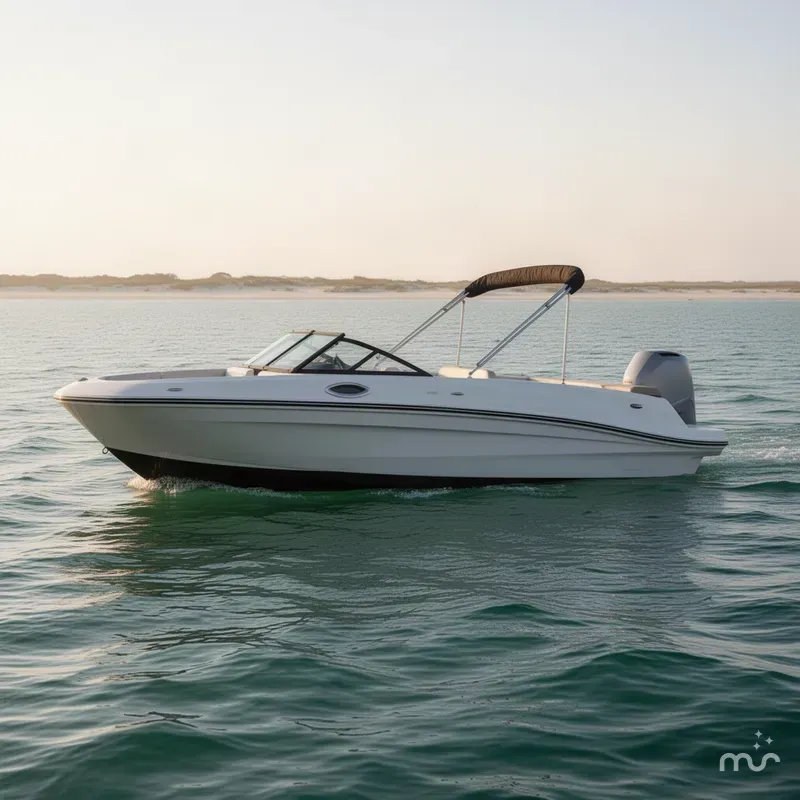 Slide: The Image of Bayliner VR6 Bowrider OB 2023 - 2