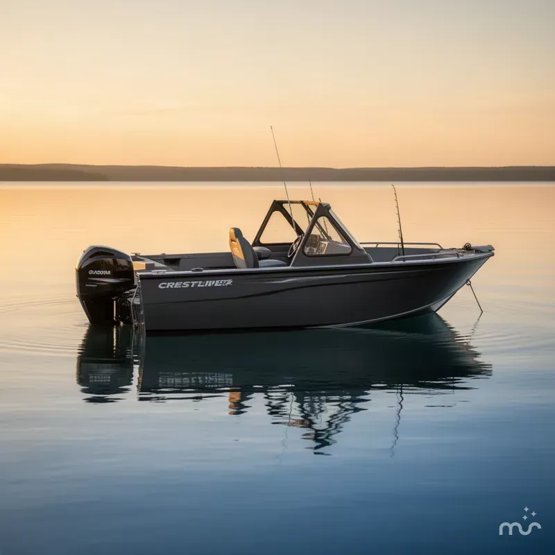 Slide: The Image of Crestliner 1850 Commander Elite 2021 - 2