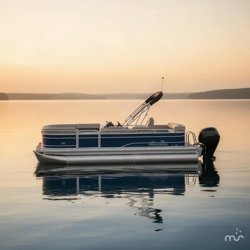 Slide: The Image of Sun Tracker Fishin' Barge 20 DLX 2027 - 1
