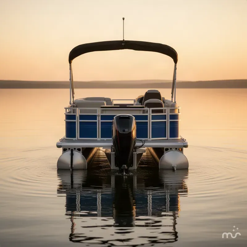 Slide: The Image of Sun Tracker Fishin' Barge 20 DLX 2027 - 2