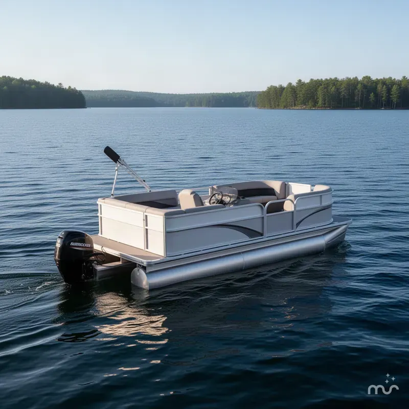 The Image of Sun Tracker Party Barge 16 DLX 2027 - 0