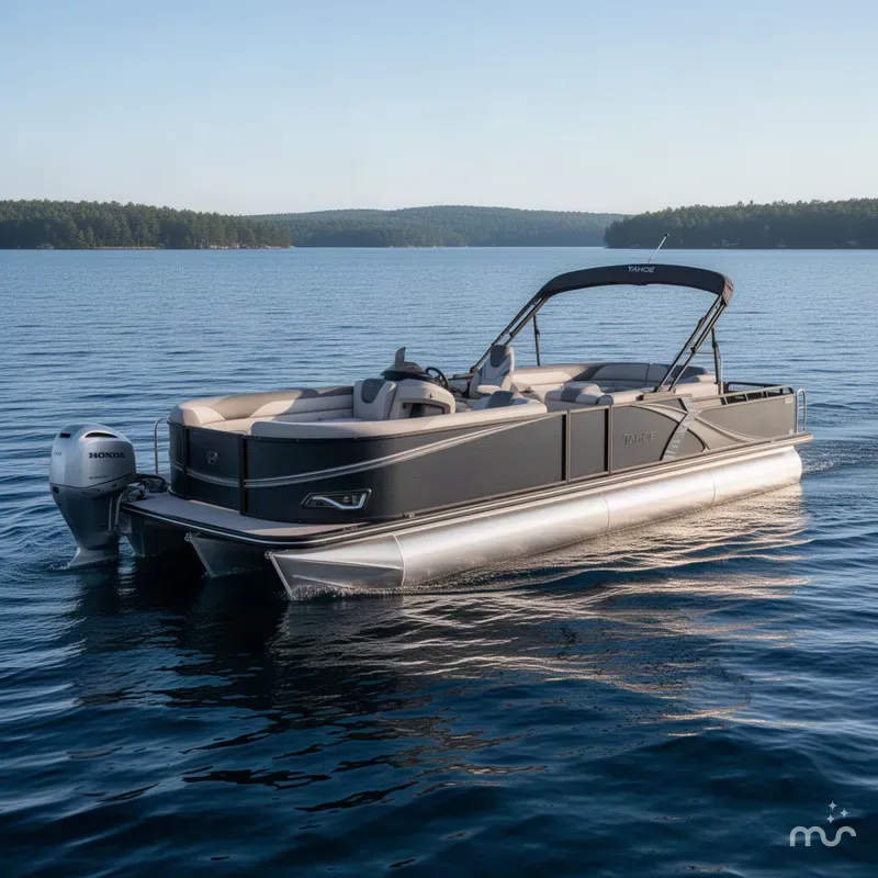 The Image of Tahoe LTZ 2385 Elite Cruise Tritoon & Honda 4-Stroke EFI 2027 - 0