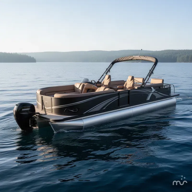 The Image of Tahoe LTZ 300HP QLS 2585 Tritoon 2027 - 0