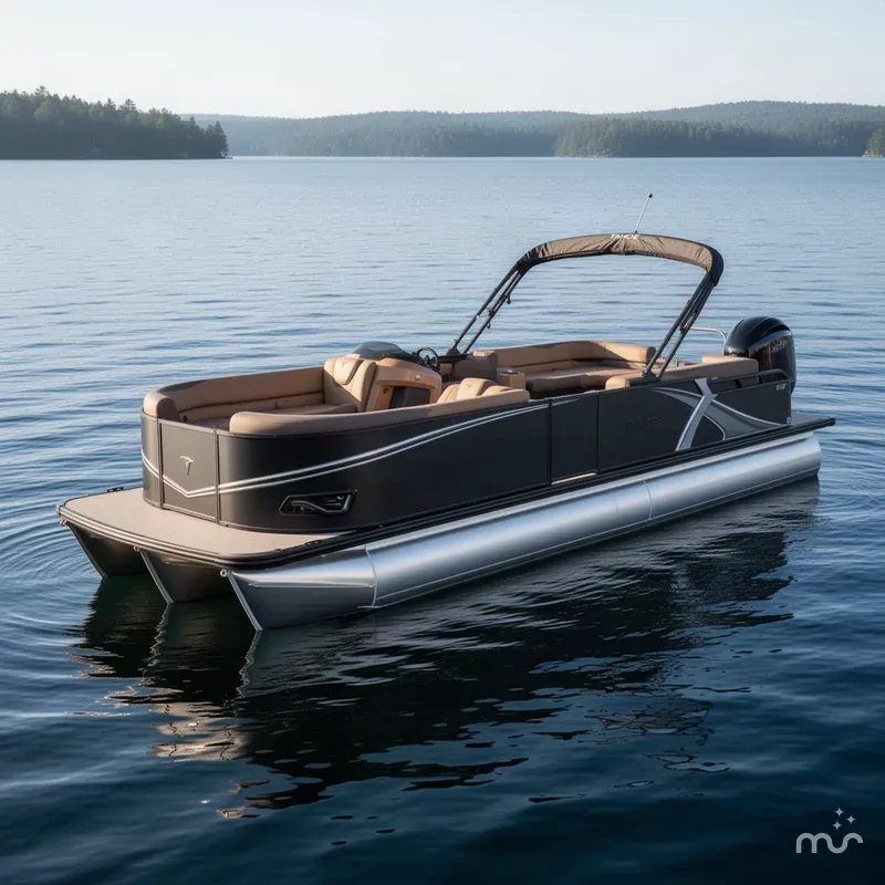 Slide: The Image of Tahoe LTZ 300HP QLS 2585 Tritoon 2027 - 2