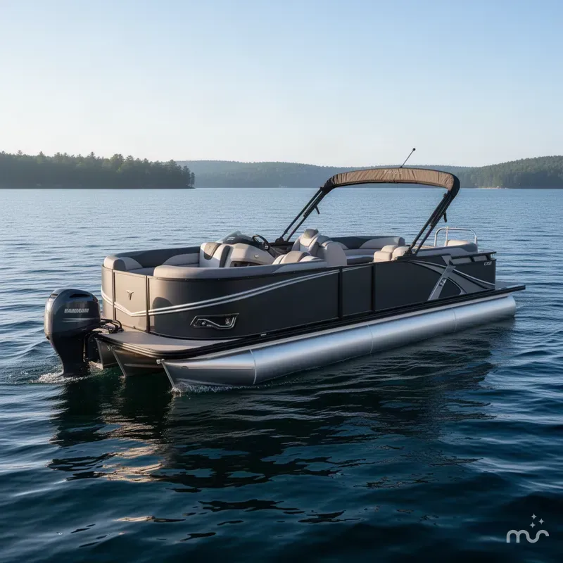 The Image of Tahoe LTZ 2385 Quad Lounge 300HP Tritoon 2027 - 0