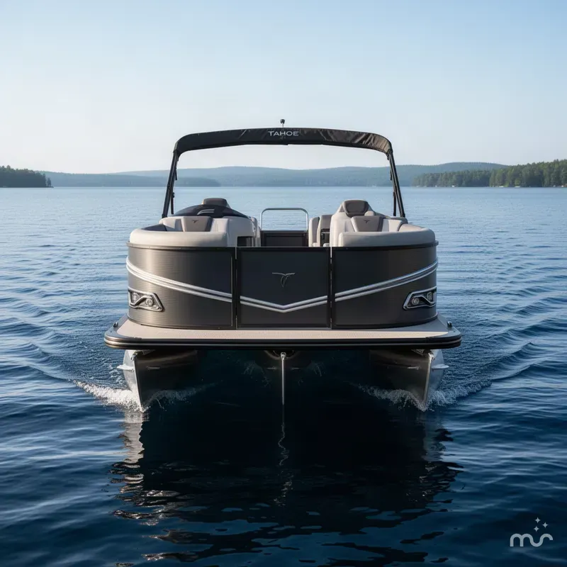 Slide: The Image of Tahoe LTZ 2385 Quad Lounge 300HP Tritoon 2027 - 1