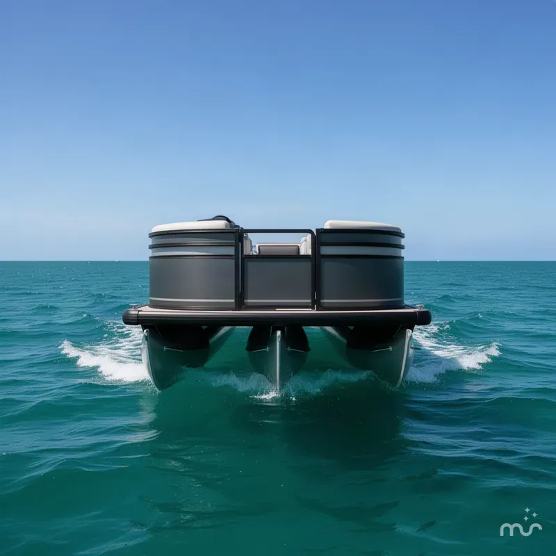 Slide: The Image of Viaggio Lago V 22S-TRITOON-200HP- 2027 - 2