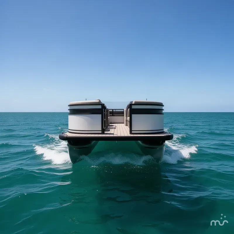 Slide: The Image of Viaggio Lago V 20U-115HP- PONTOON 2027 - 2