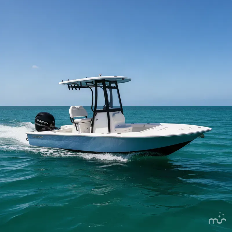 Slide: The Image of Tidewater 2110 Bay Max MERCURY 200XL 2027 - 2