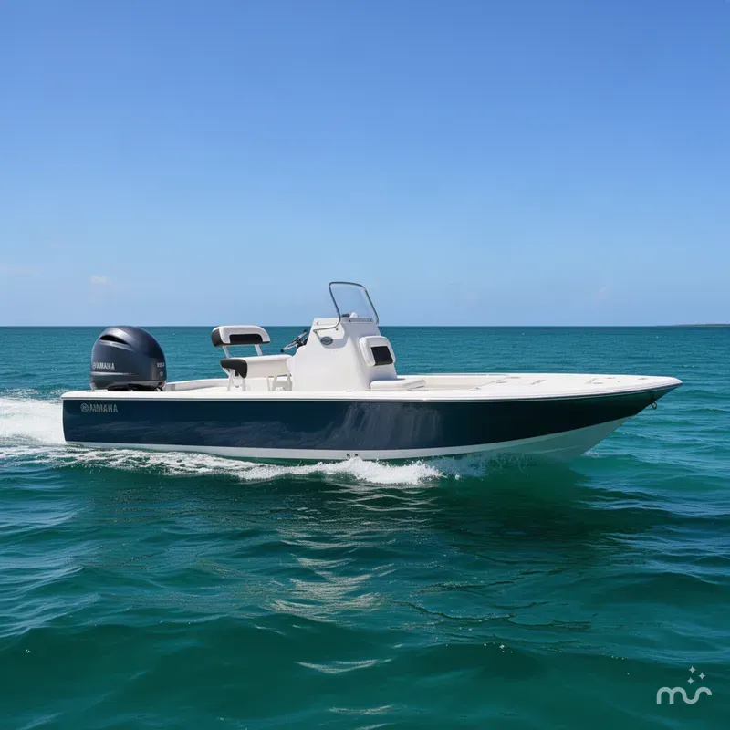 Slide: The Image of Tidewater 2110 Bay Max Tunnel YAMAHA 150 2027 - 2