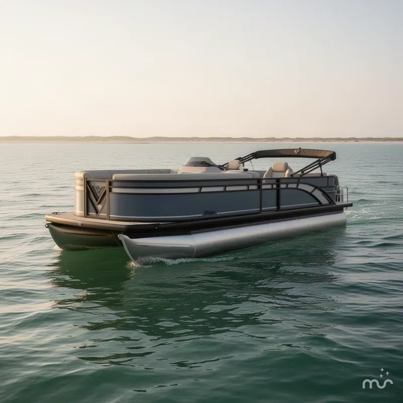 Slide: The Image of Viaggio Lago V 22U-140HP- PONTOON 2027 - 1