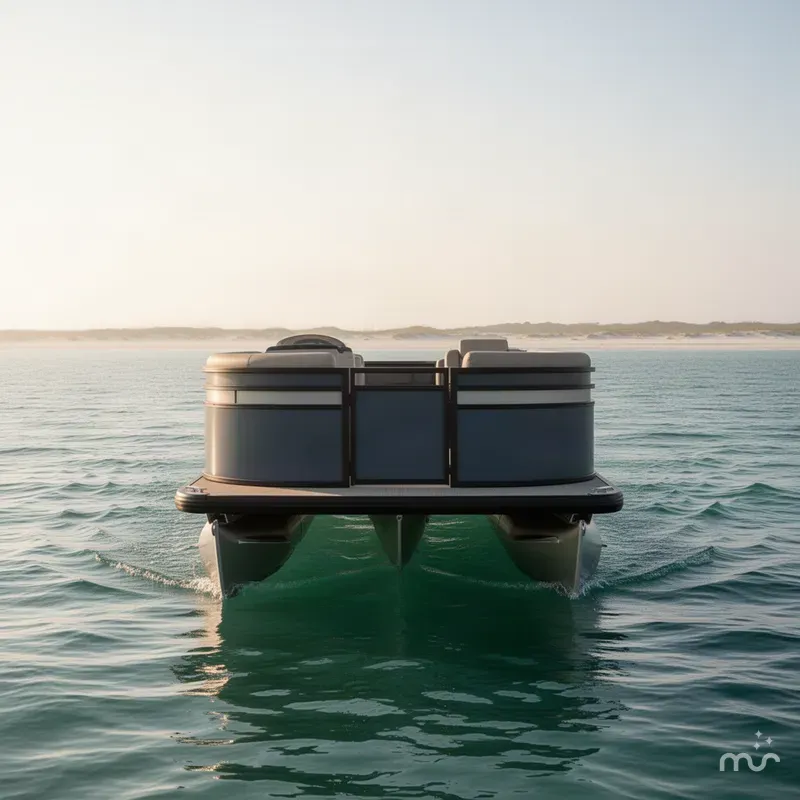 Slide: The Image of Viaggio Lago V 22U-140HP- PONTOON 2027 - 2