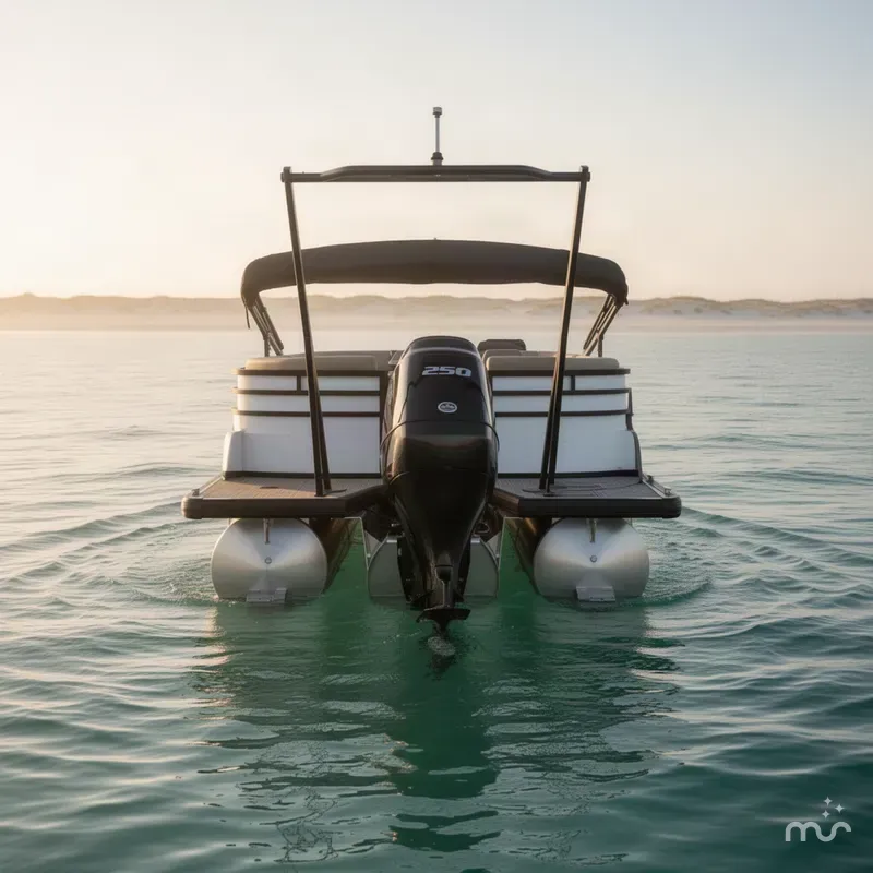 Slide: The Image of Viaggio Lago X 22U-TRITOON-250HP- 2027 - 2