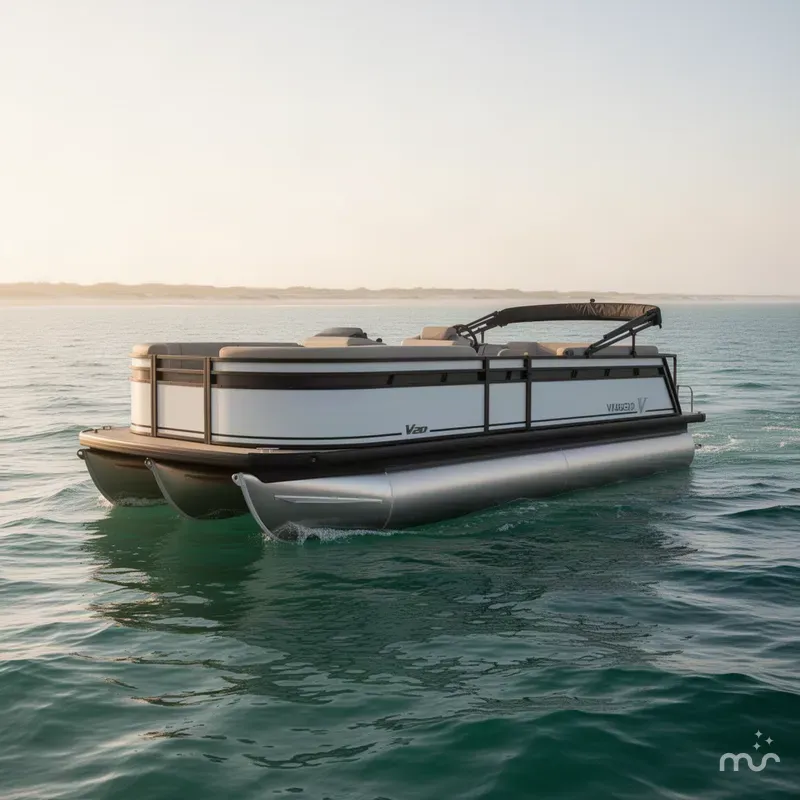 Slide: The Image of Viaggio Lago V 20U-115HP- PONTOON 2027 - 1