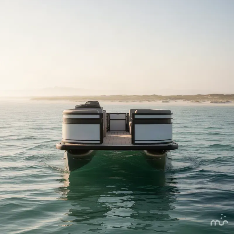 Slide: The Image of Viaggio Lago V 20U-115HP- PONTOON 2027 - 2