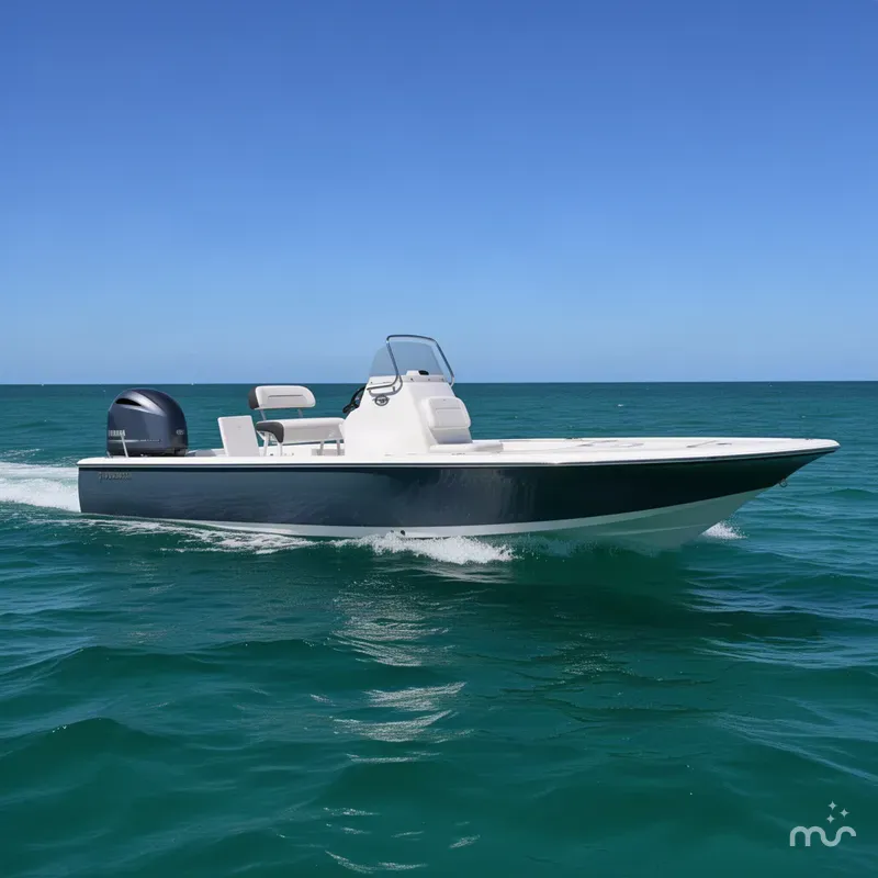 Slide: The Image of Tidewater 2110 Bay Max Tunnel YAMAHA 150 2027 - 2