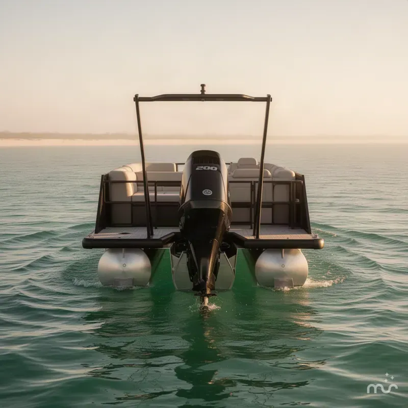 Slide: The Image of Viaggio Lago V 22S-TRITOON-200HP- 2027 - 2