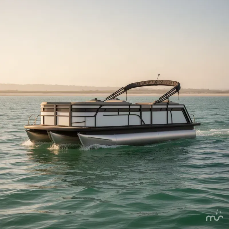 The Image of Viaggio Lago V 20U-115HP- PONTOON 2027 - 0
