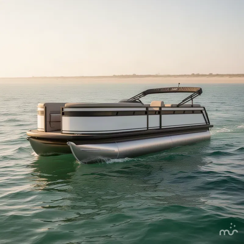 Slide: The Image of Viaggio Lago V 20U-115HP- PONTOON 2027 - 1