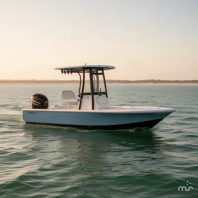 Slide: The Image of Tidewater 2110 Bay Max MERCURY 200XL 2027 - 2