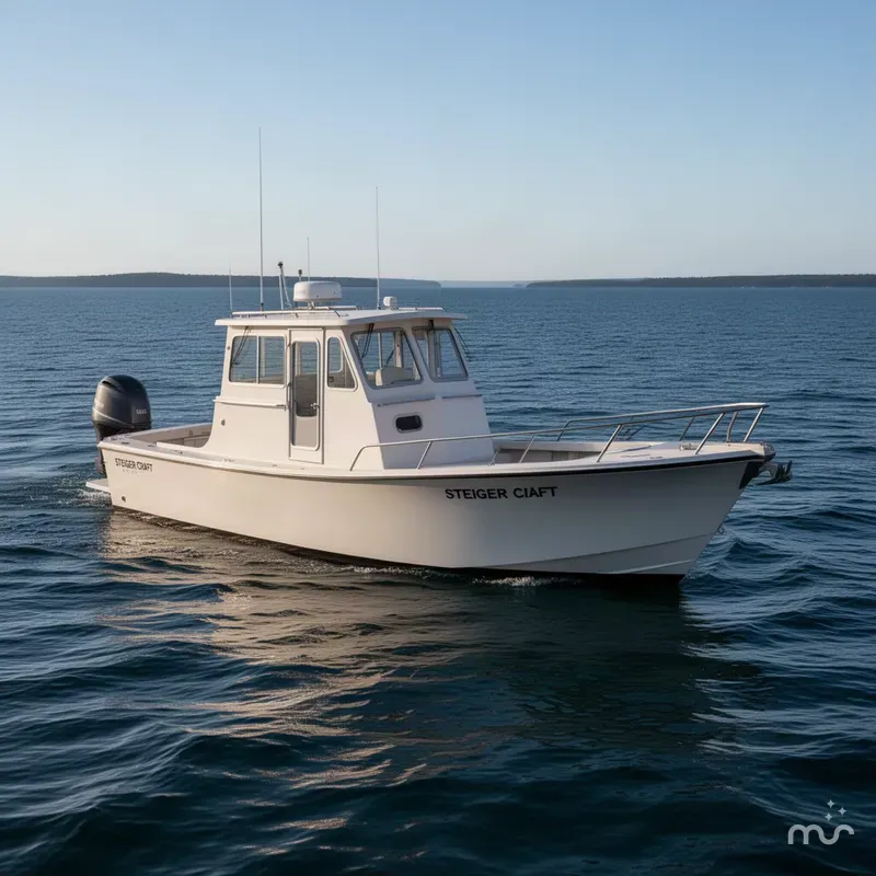 Slide: The Image of Steiger Craft 255DV Chesapeake 2012 - 2