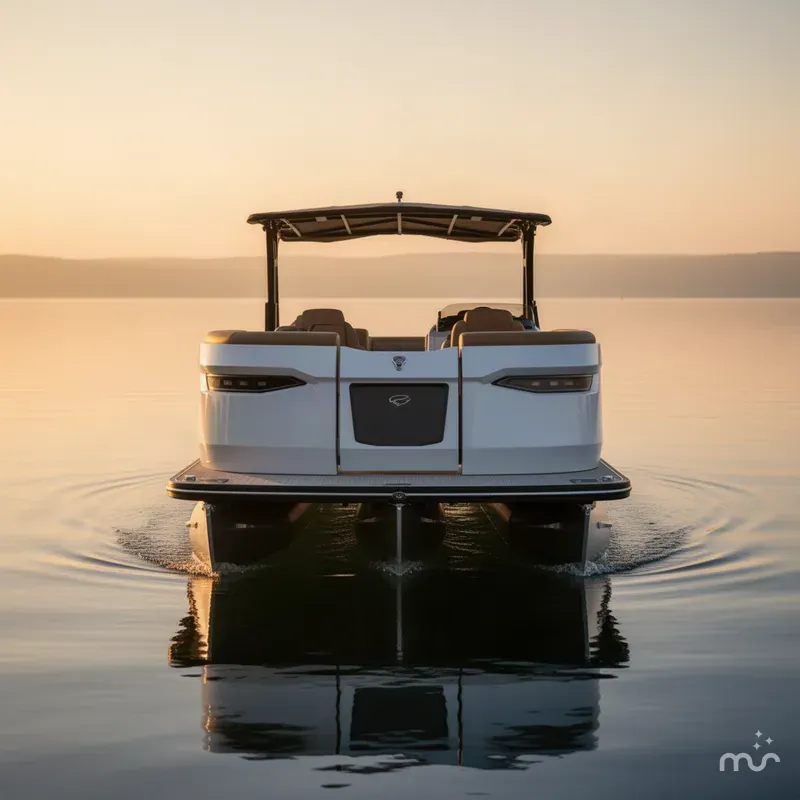 Slide: The Image of Revel Pontoons by Correct Craft RS25L 2027 - 3