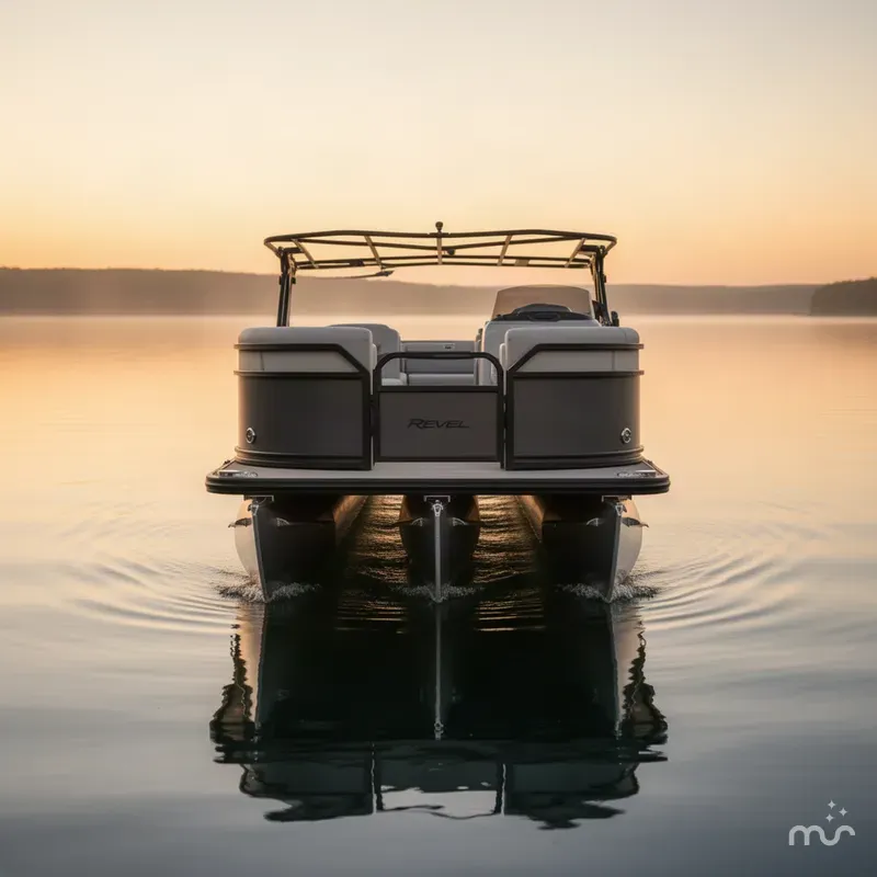 Slide: The Image of Revel Pontoons by Correct Craft Revel RS25L 2027 - 3