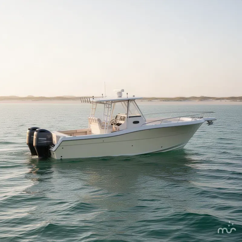 Slide: The Image of Pursuit 3070 Offshore Center Console 2005 - 0