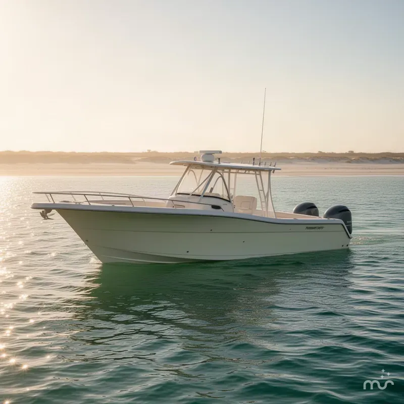 Slide: The Image of Pursuit 3070 Offshore Center Console 2005 - 4