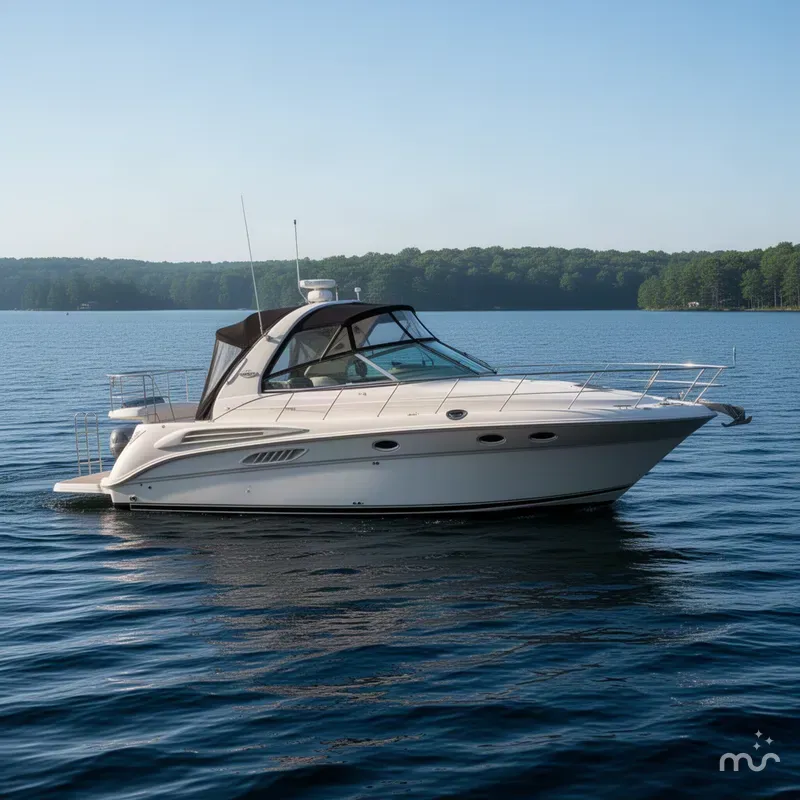 Slide: The Image of Sea Ray Sundancer 400 1999 - 1