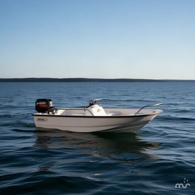 Slide: The Image of Boston Whaler 13 Sport 2001 - 4