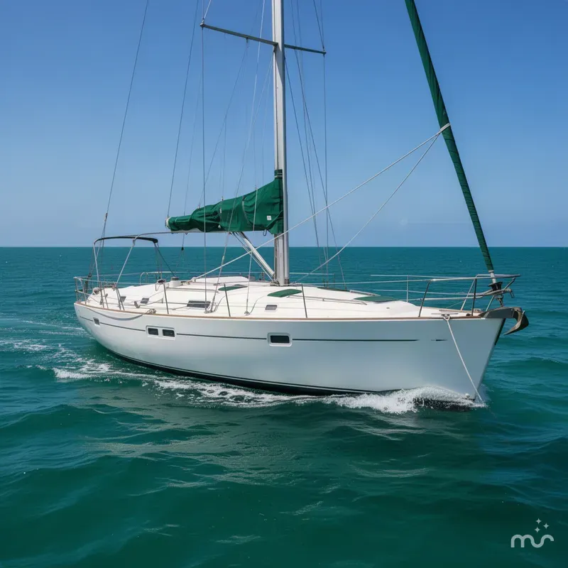 Slide: The Image of Beneteau Oceanis 411 2000 - 0