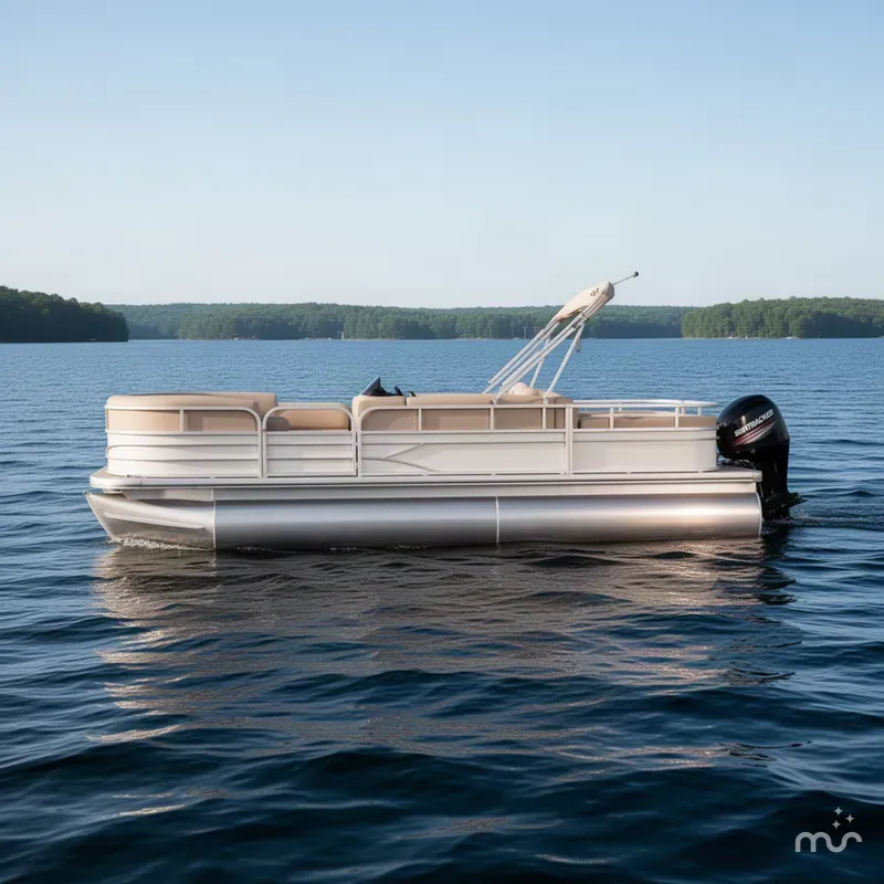 The Image of SUNTRACKER Party Barge 22 DLX 2016 - 0